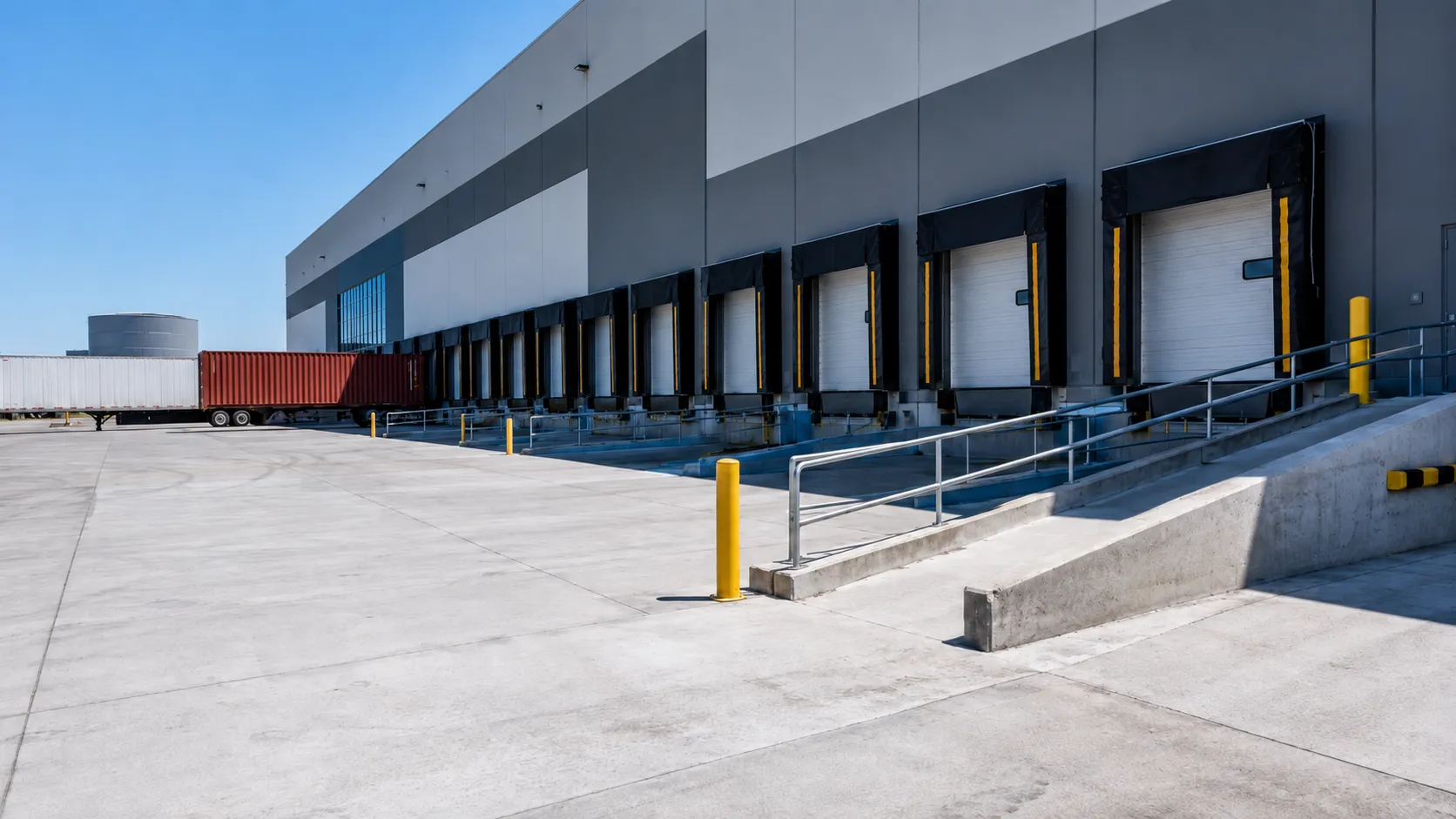 Loading Docks and Ramps in Pickering, Ontario, self-performed and completed by Harrowgate Group
