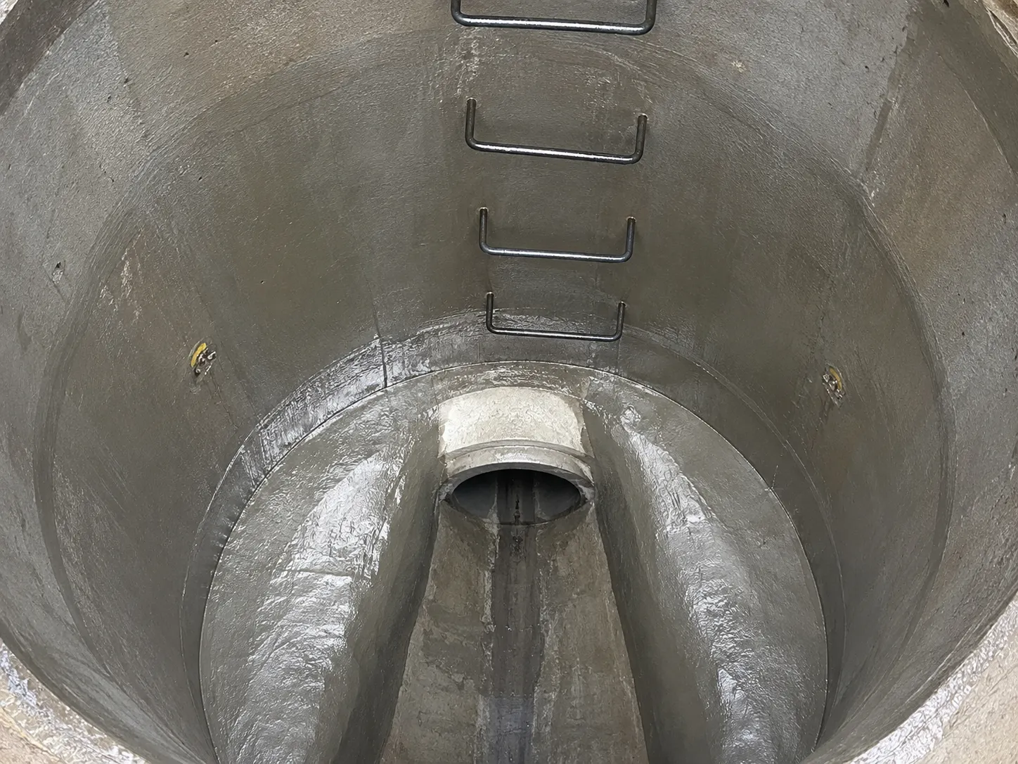 Manhole Rehabilitation in Aurora being built and completed on site by Harrowgate Group