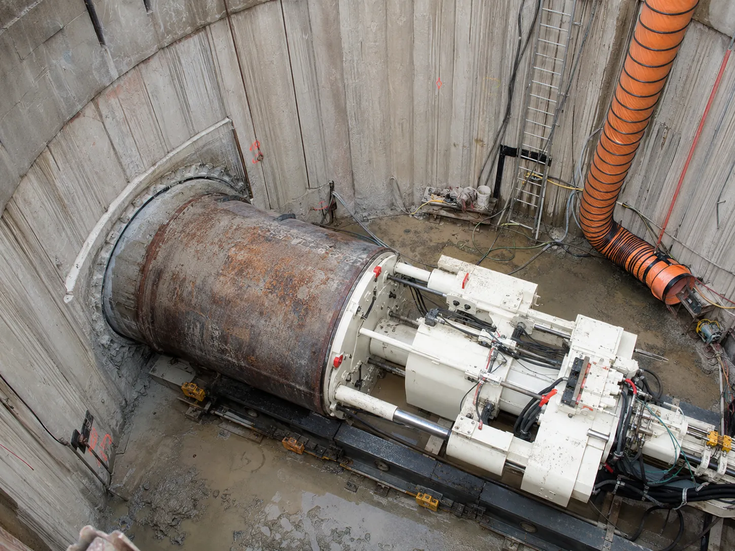 Completed Microtunnelling and Pipe Jacking installation in Markham by Harrowgate Group