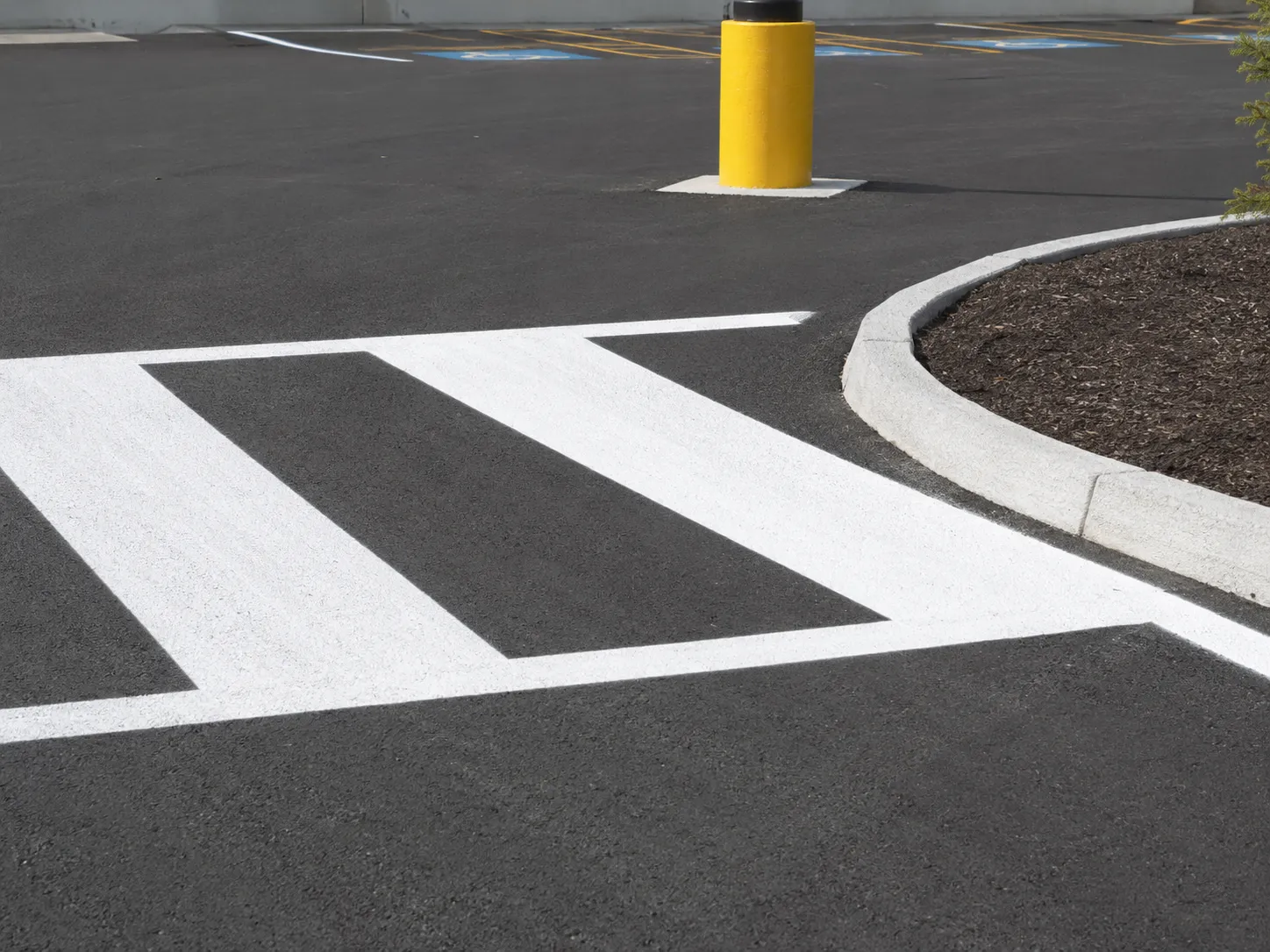 Pavement Line Marking in Hamilton being built and completed on site by Harrowgate Group