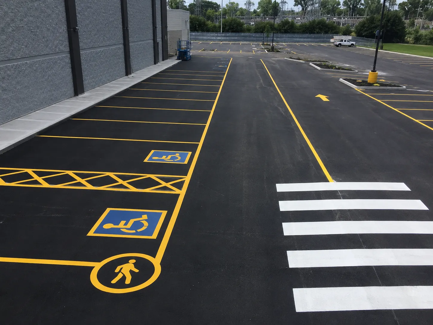 The Hamilton market for pavement line marking for Pavement Line Marking in Hamilton