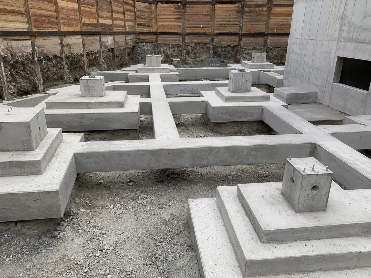 Where pile caps and grade beams are needed in Toronto for Pile Caps and Grade Beams in Toronto