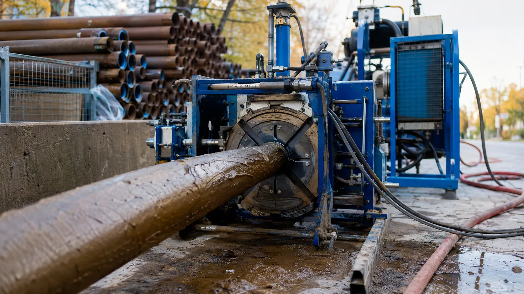 Pipe Bursting in Brampton, Ontario, self-performed and completed by Harrowgate Group
