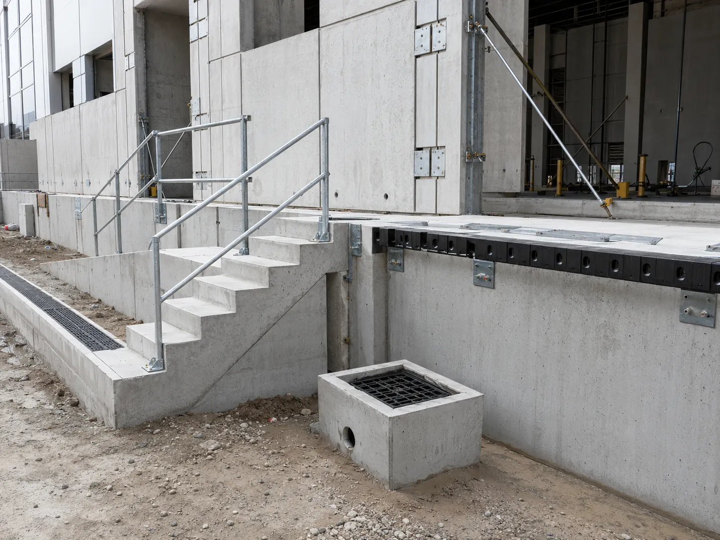 Completed Precast Installation in Vaughan by Harrowgate Group