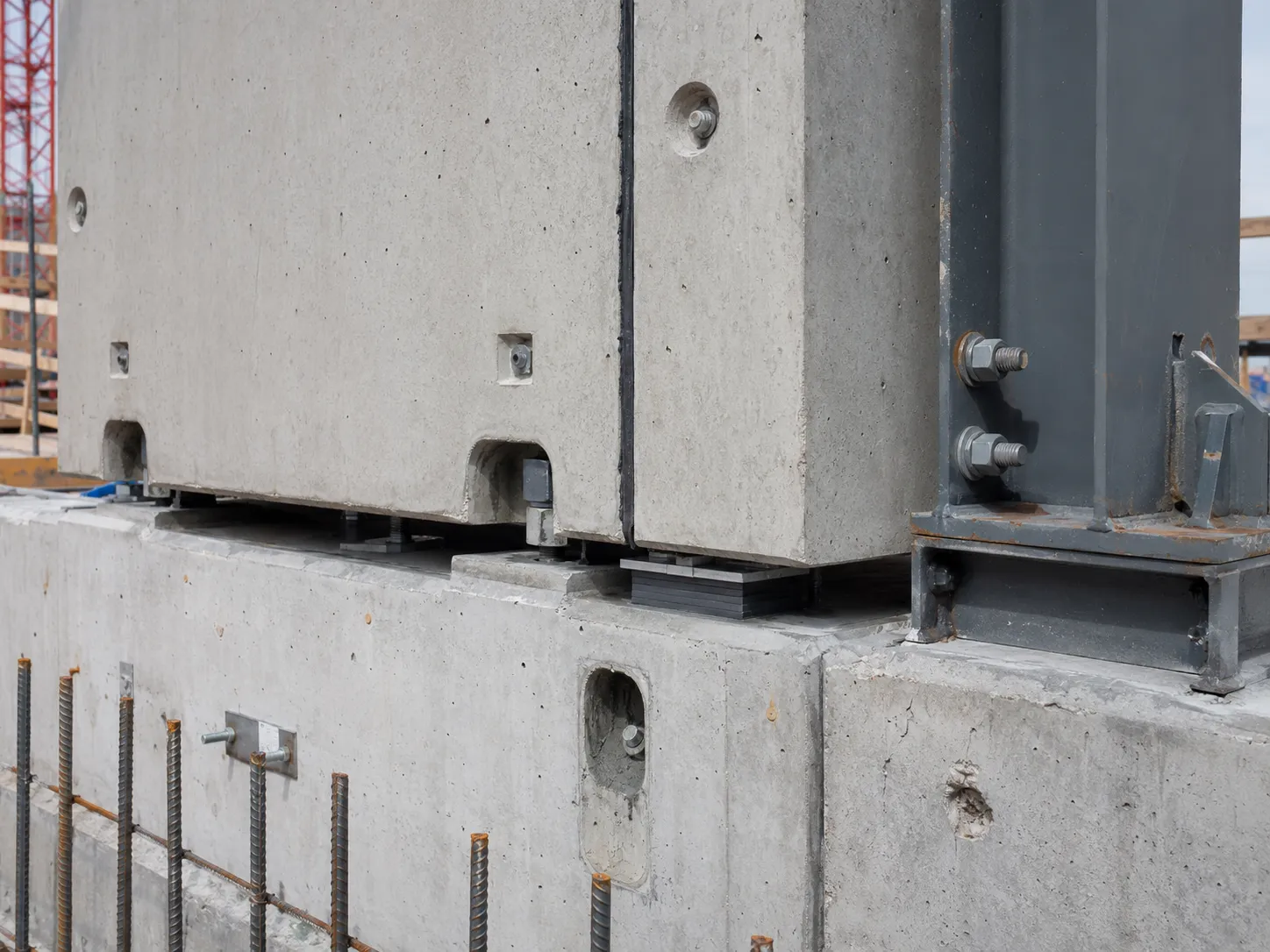 Precast Installation in Vaughan being built and completed on site by Harrowgate Group