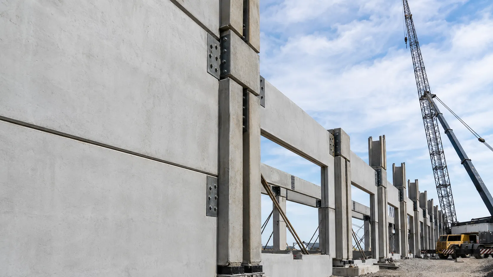 Precast Installation in Vaughan, Ontario, self-performed and completed by Harrowgate Group