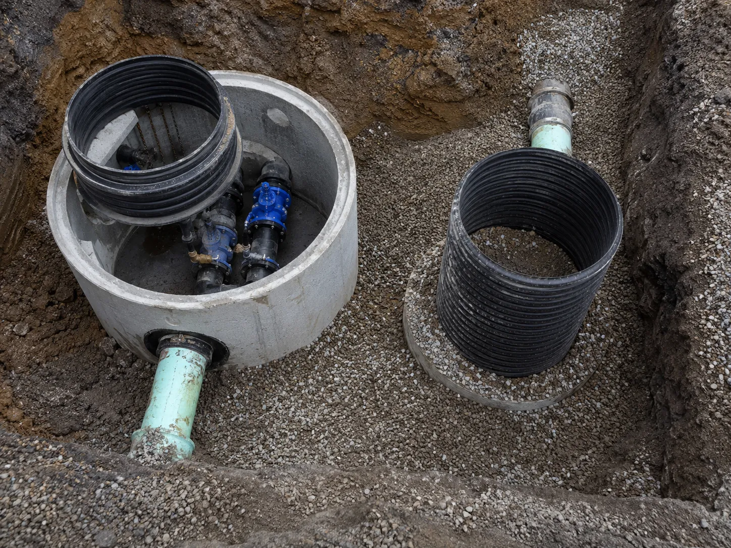 Pump Stations and Lift Stations in Markham being built and completed on site by Harrowgate Group