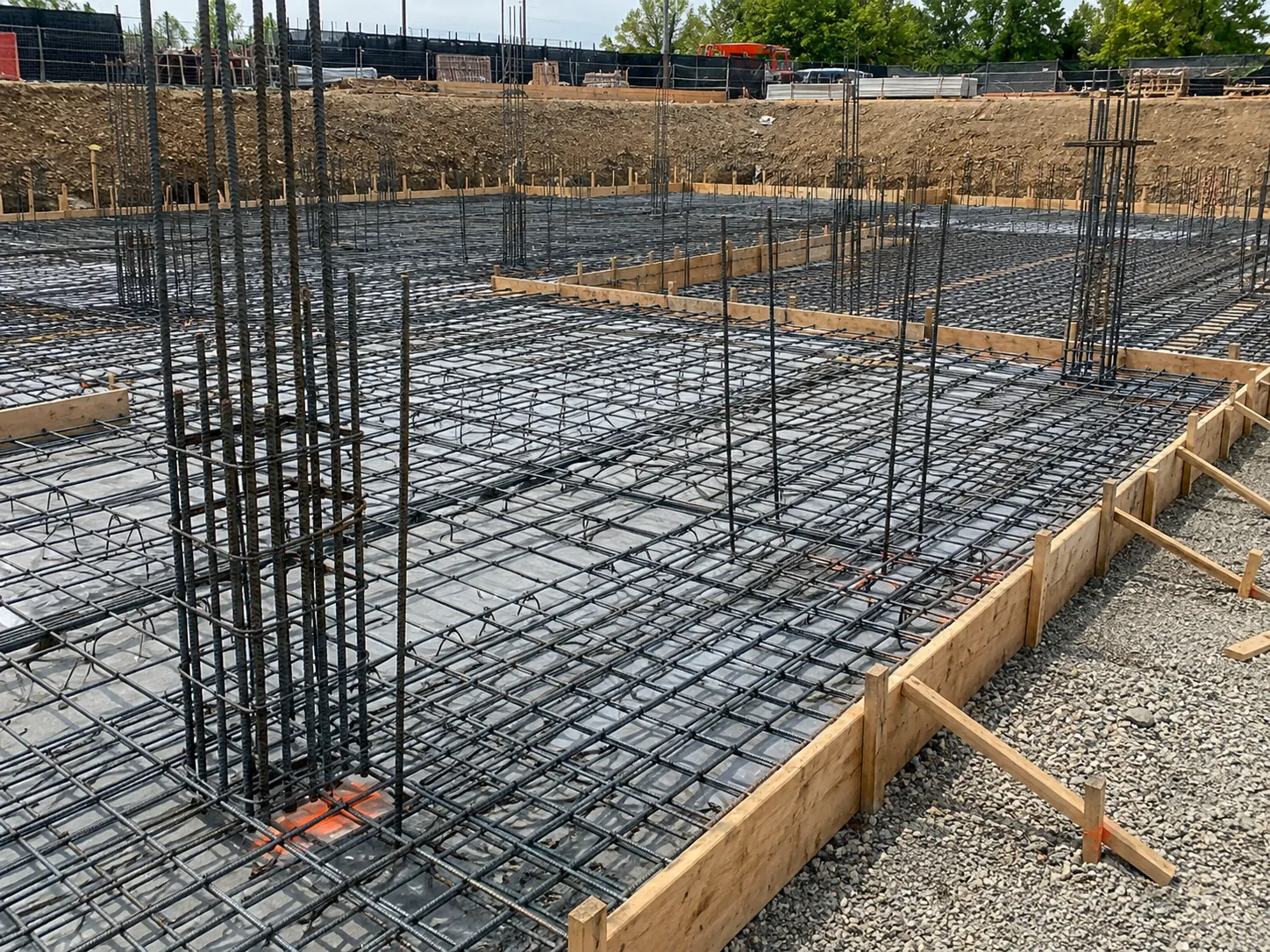 Completed Rebar Supply and Installation in Pickering by Harrowgate Group