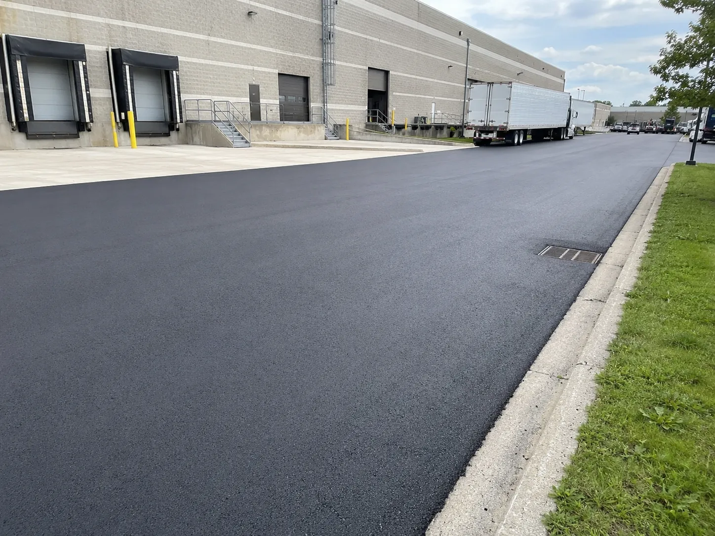 Completed Repaving and Resurfacing installation in Pickering by Harrowgate Group