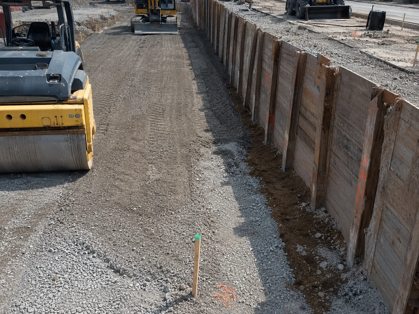 Road and Highway Construction in Markham being built and completed on site by Harrowgate Group