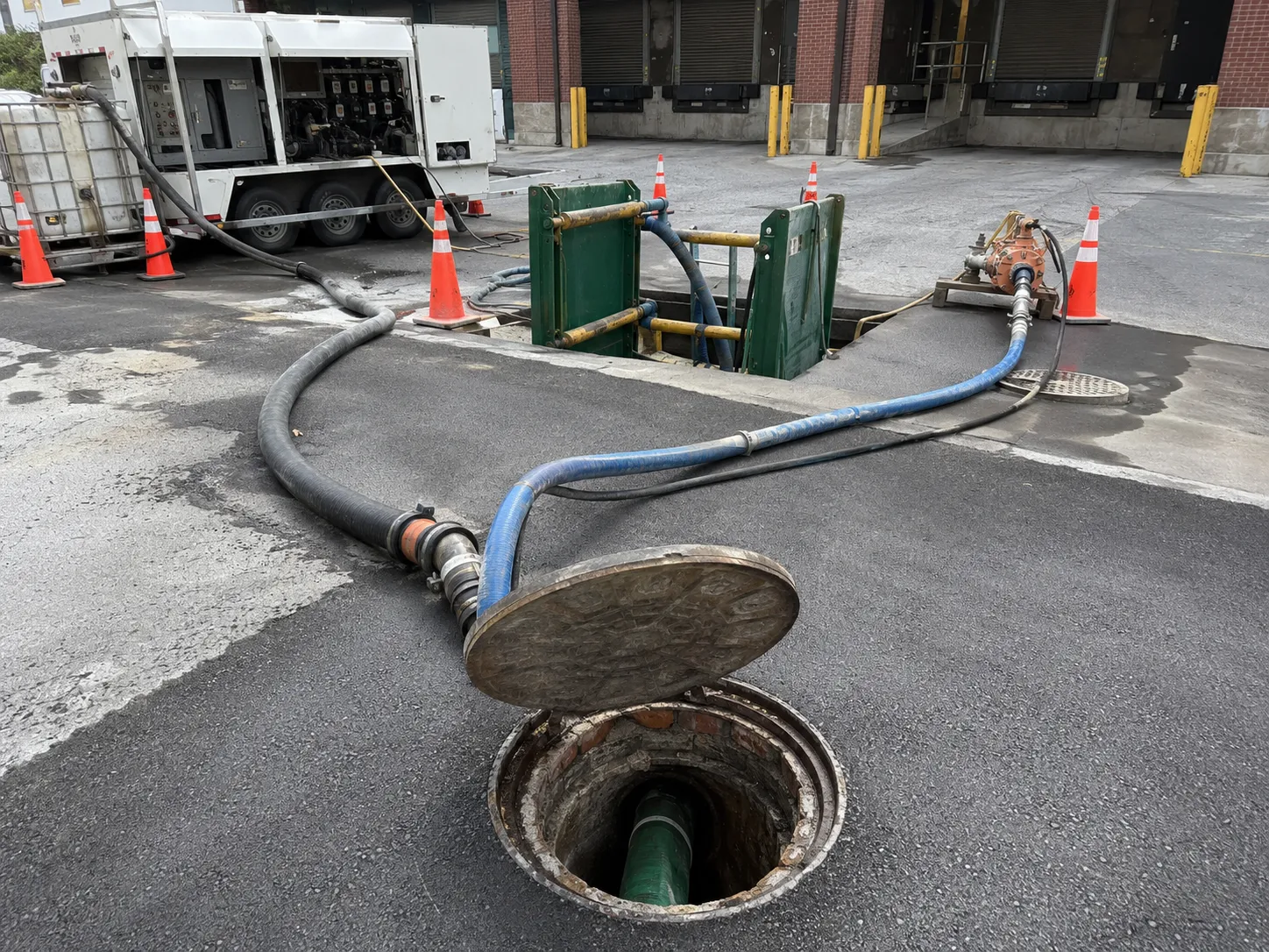 Completed Sewer and Watermain Rehabilitation installation in Markham by Harrowgate Group