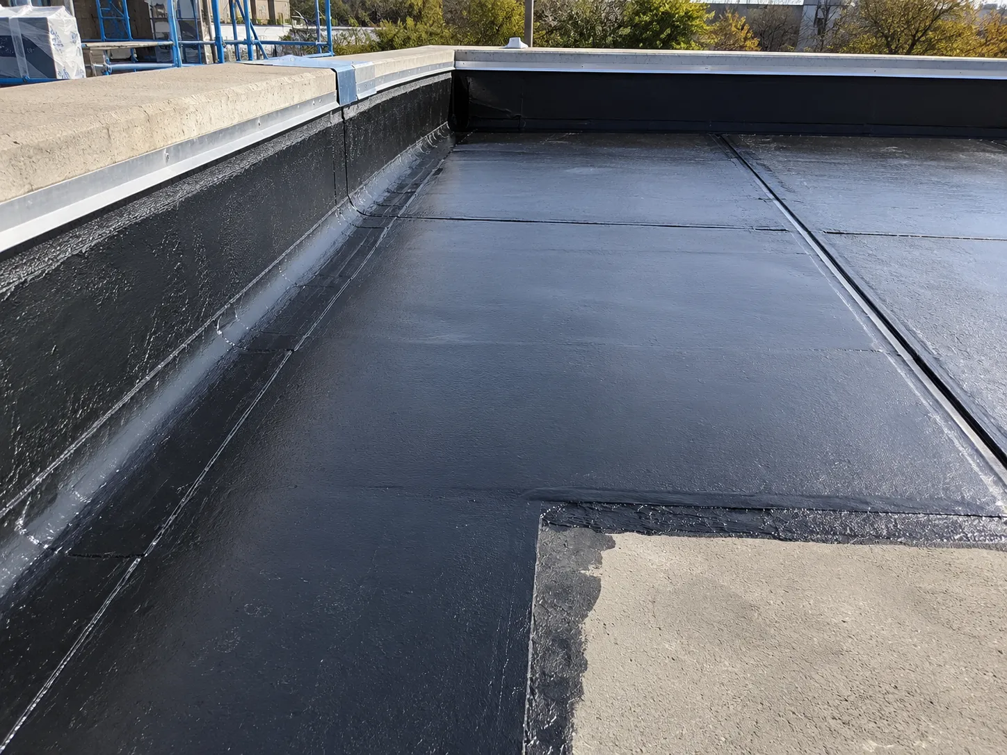Sheet and Torch-On Waterproofing in Pickering being built and completed on site by Harrowgate Group