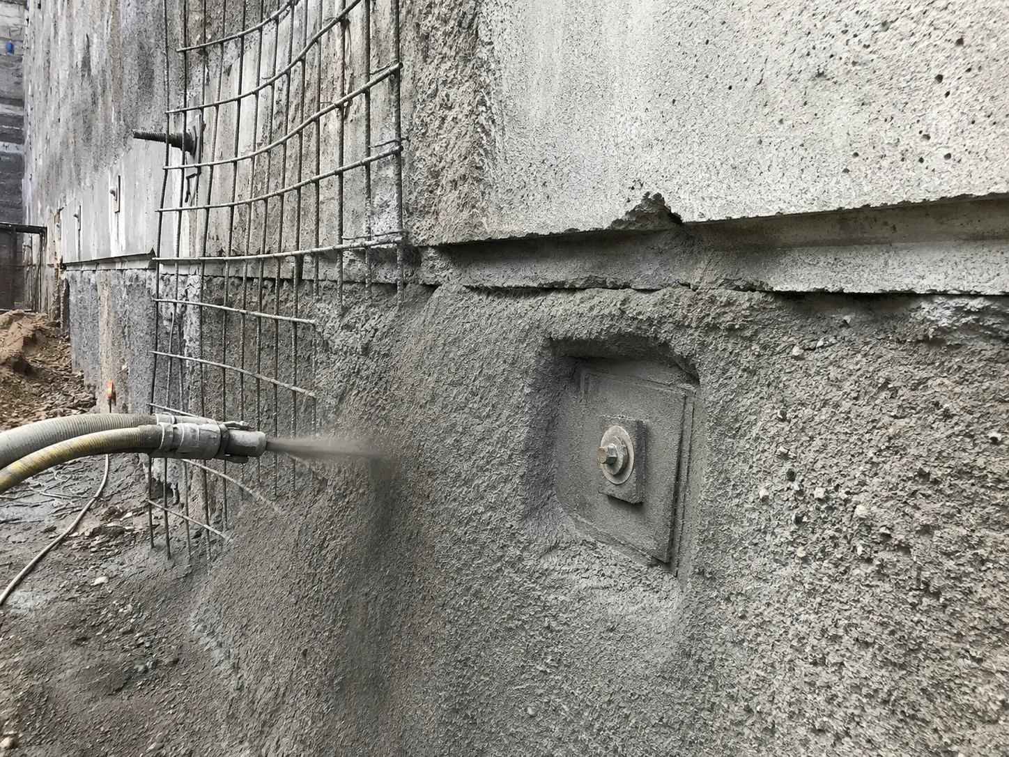 Shotcrete and Gunite in Aurora being built and completed on site by Harrowgate Group