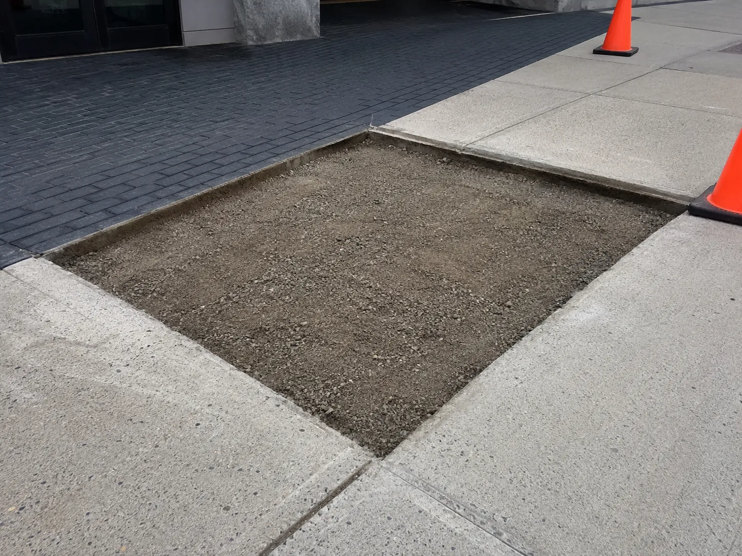 Completed Sidewalk Repair and Trip Hazard Removal installation by Harrowgate Group