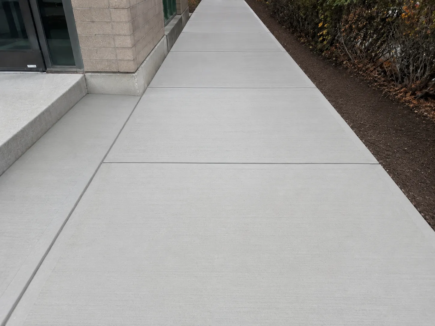 Sidewalk Repair and Trip Hazard Removal being built and completed on site by Harrowgate Group
