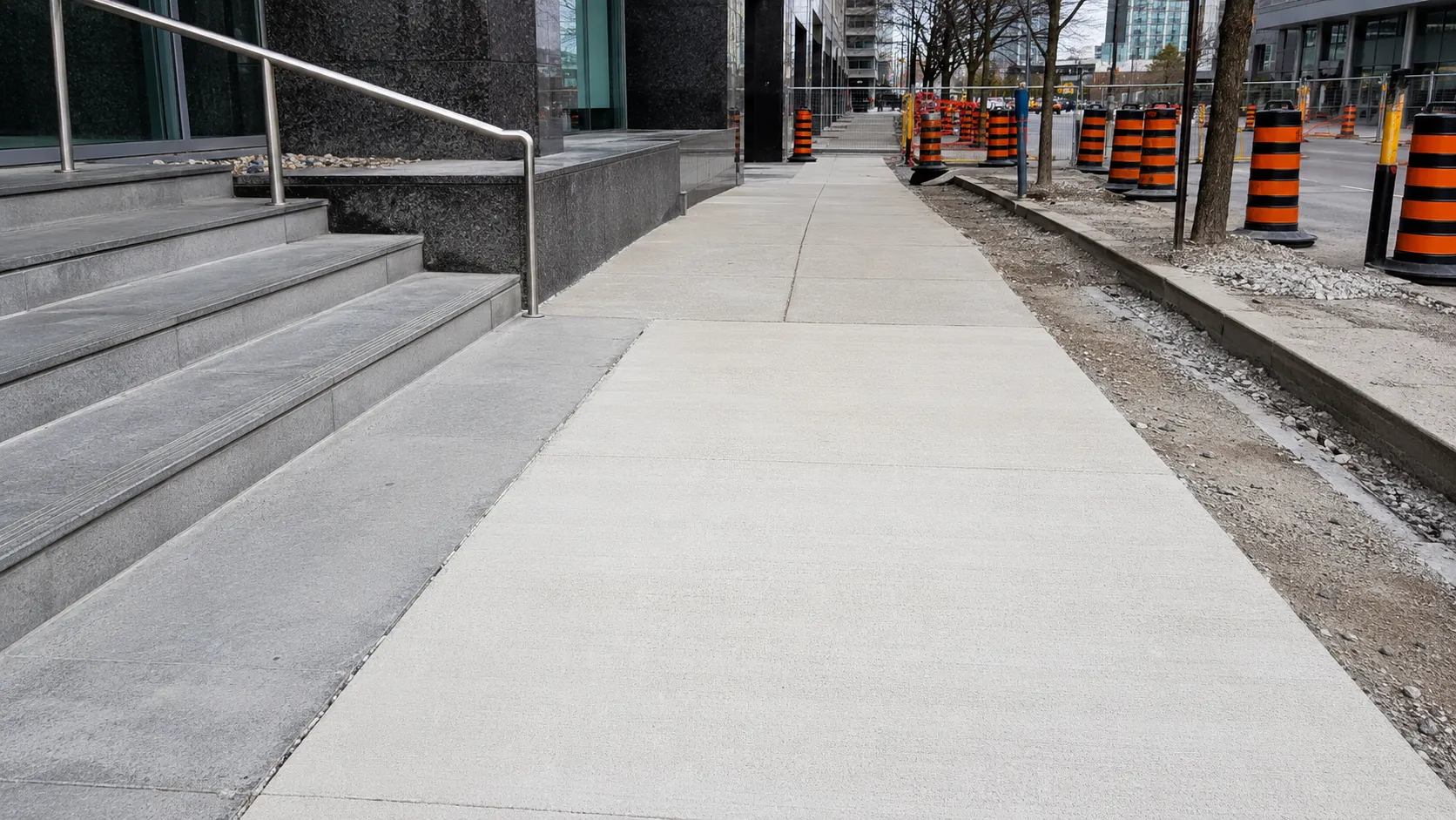 Sidewalk Repair and Trip Hazard Removal, self-performed and completed by Harrowgate Group