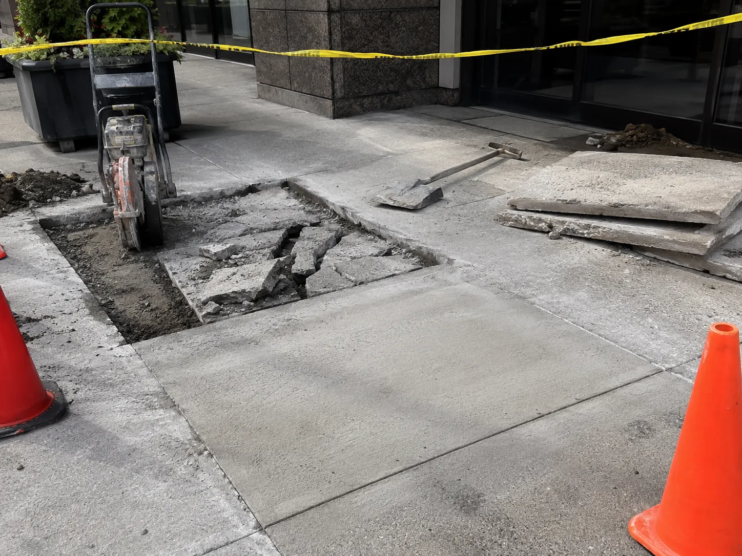 The Markham market for sidewalk repair and trip hazard removal for Sidewalk Repair and Trip Hazard Removal in Markham