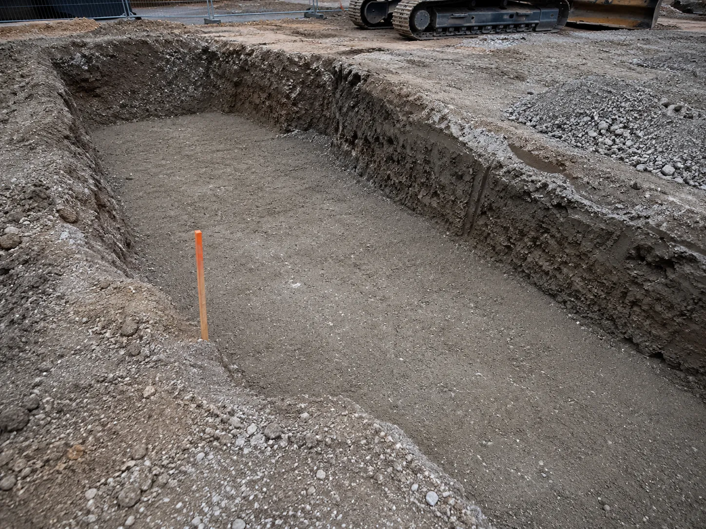Site Excavation in Pickering being built and completed on site by Harrowgate Group