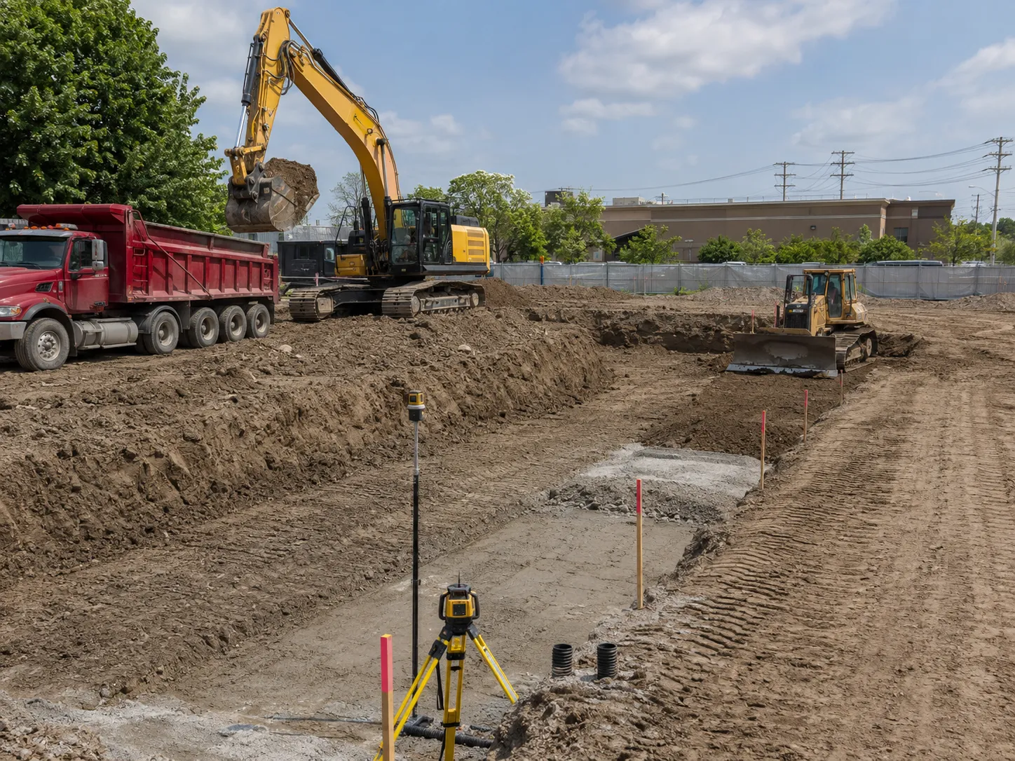 The Pickering market for site excavation for Site Excavation in Pickering