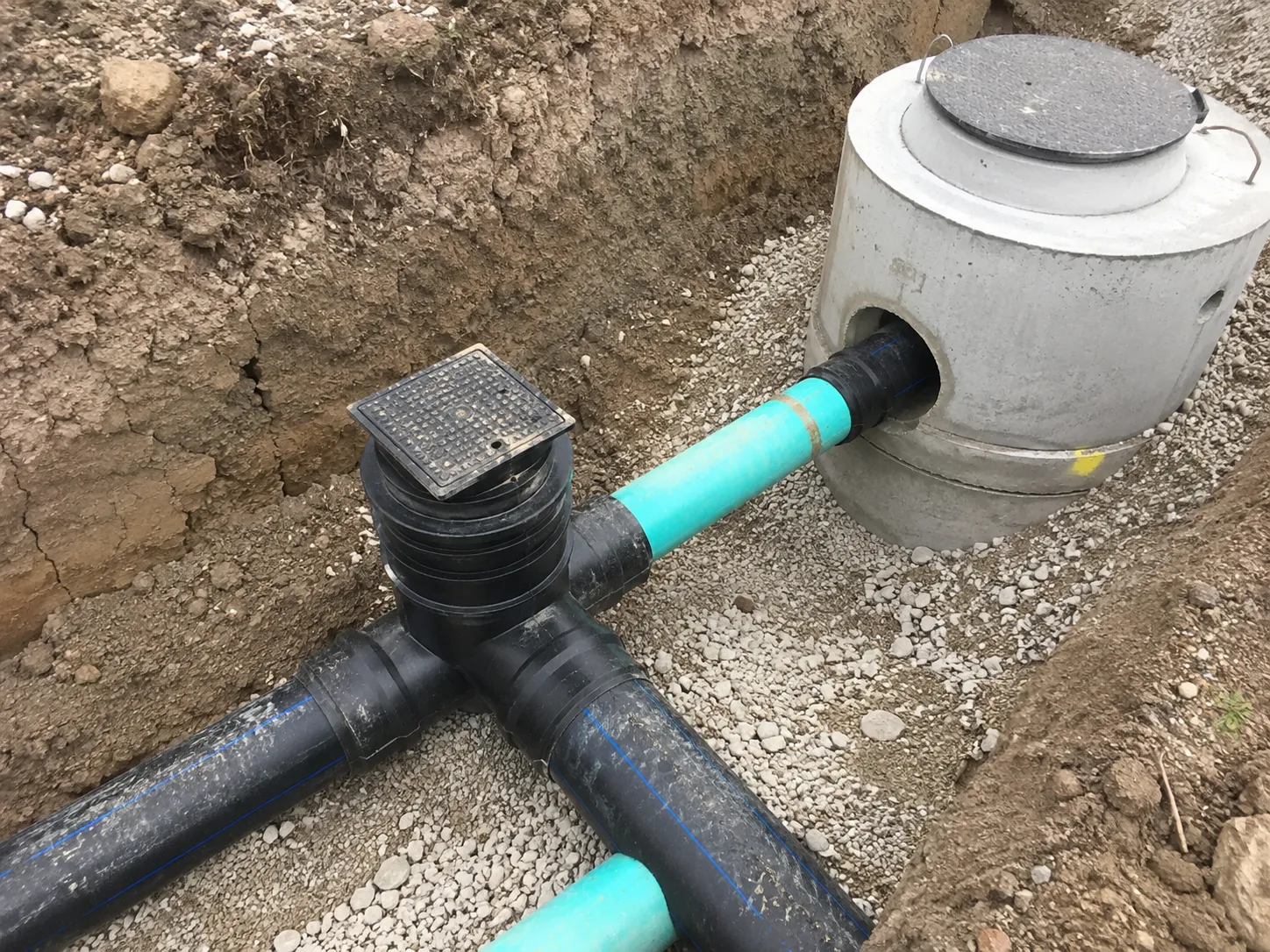 Site Servicing in Toronto being built and completed on site by Harrowgate Group