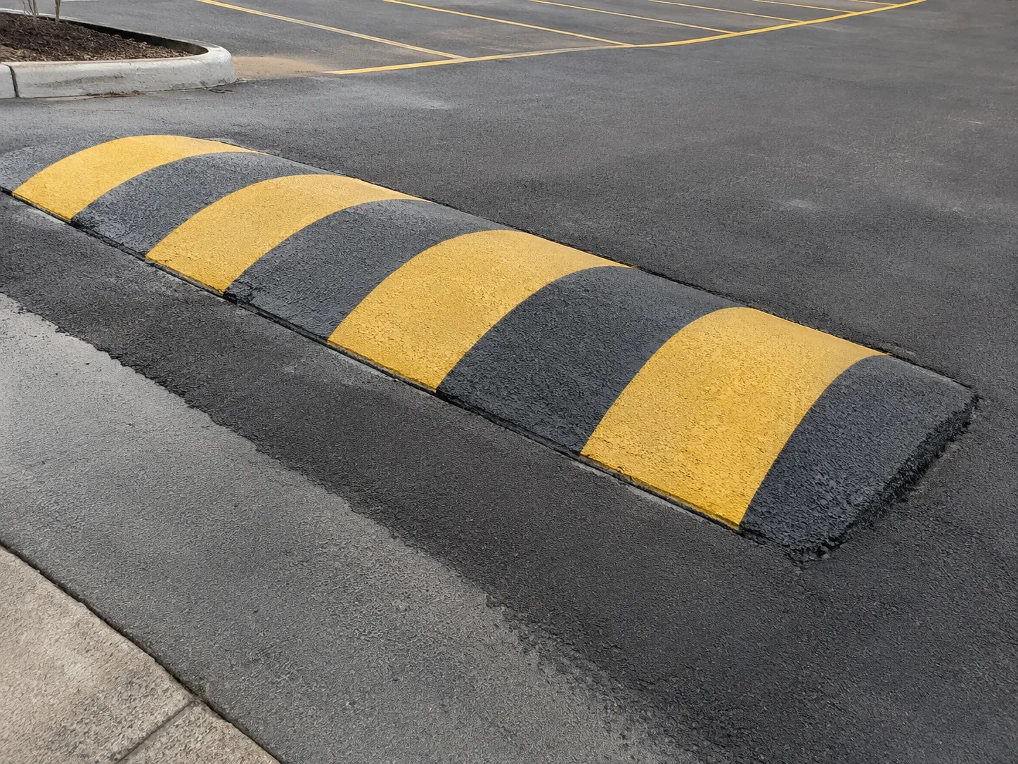 Speed Bumps and Traffic Calming in Markham being built and completed on site by Harrowgate Group