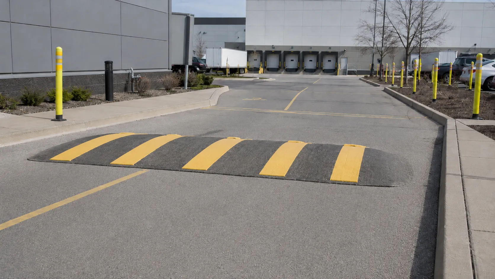 Speed Bumps and Traffic Calming in Markham, Ontario, self-performed and completed by Harrowgate Group