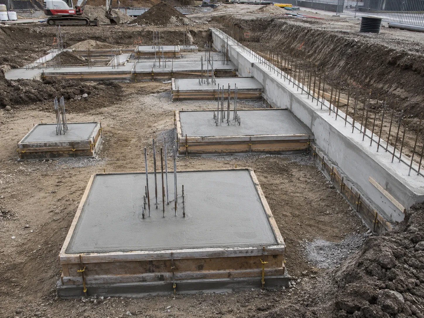 Completed Spread and Strip Footings installation in Aurora by Harrowgate Group