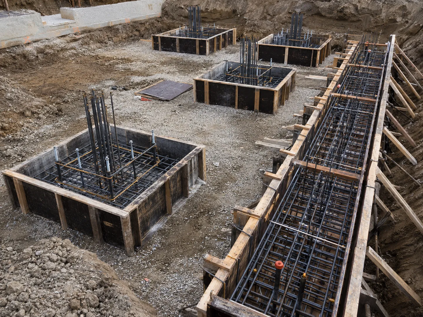 The Aurora market for spread and strip footings for Spread and Strip Footings in Aurora