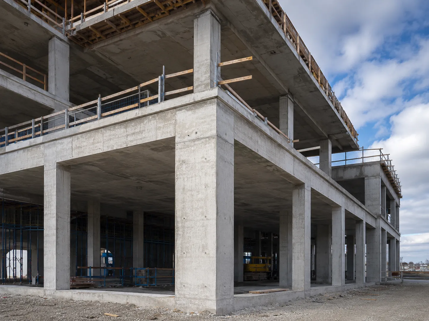 Completed Structural Concrete installation in Etobicoke by Harrowgate Group