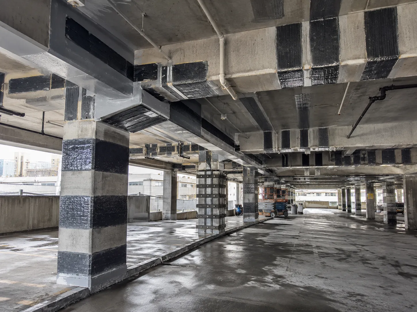 Completed Structural Strengthening installation in Mississauga by Harrowgate Group
