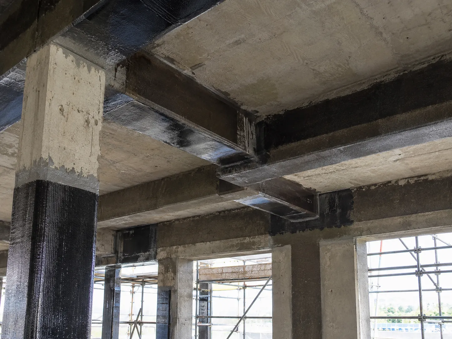 Structural Strengthening in Mississauga being built and completed on site by Harrowgate Group
