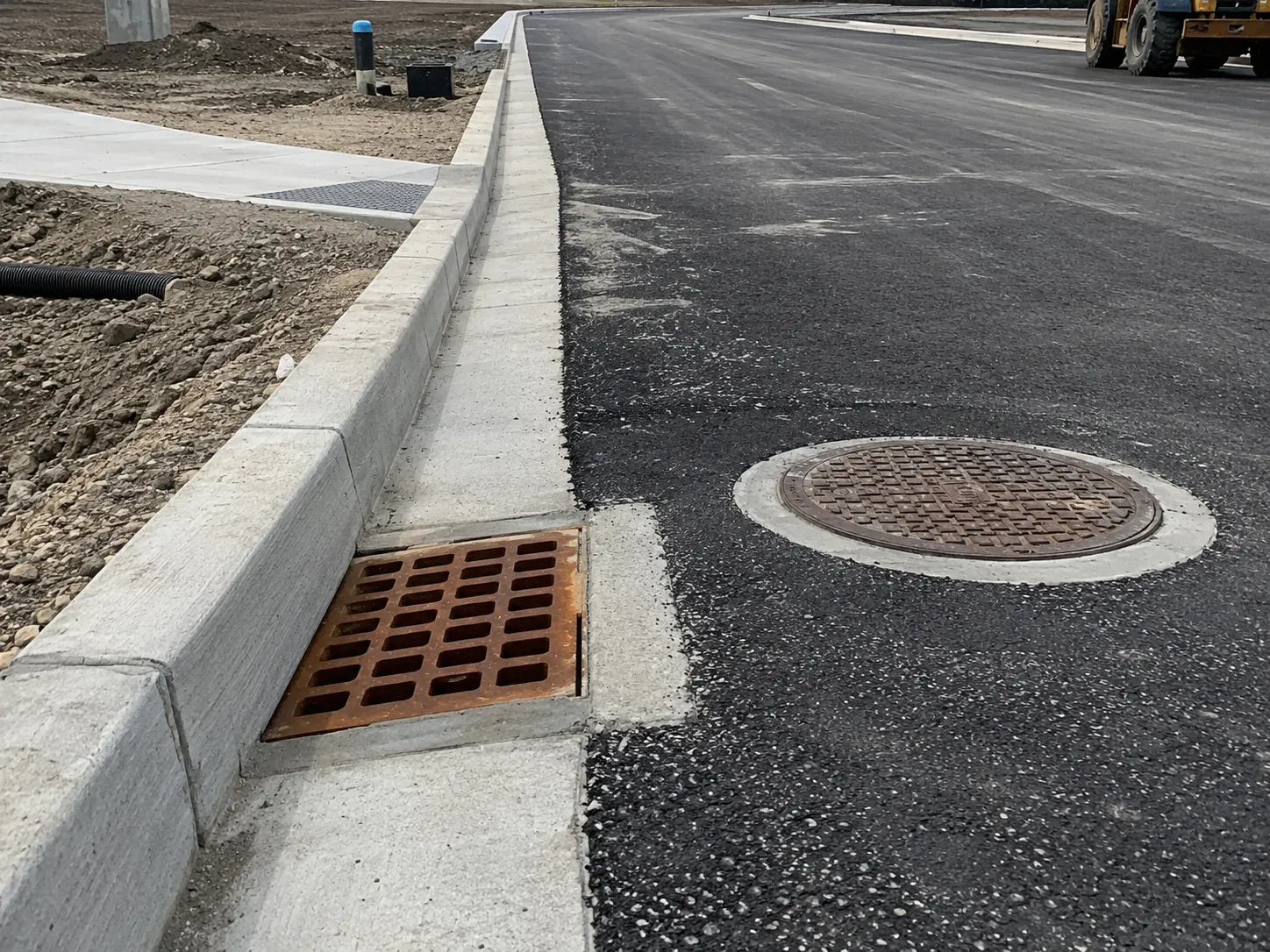 Subdivision Servicing in Mississauga being built and completed on site by Harrowgate Group