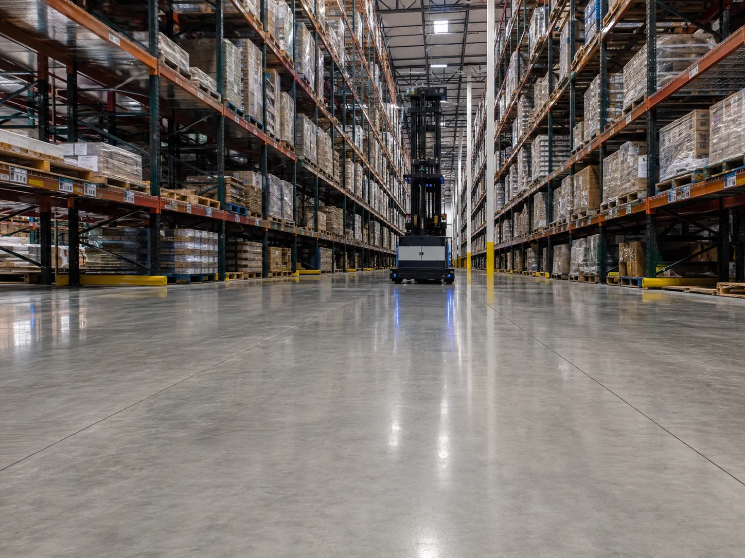 Completed Superflat and Warehouse Floors installation in Markham by Harrowgate Group