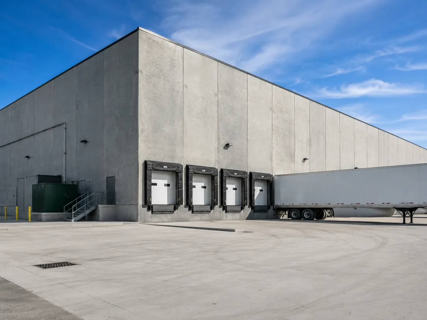 Completed Tilt-Up Concrete Panels installation in Pickering by Harrowgate Group