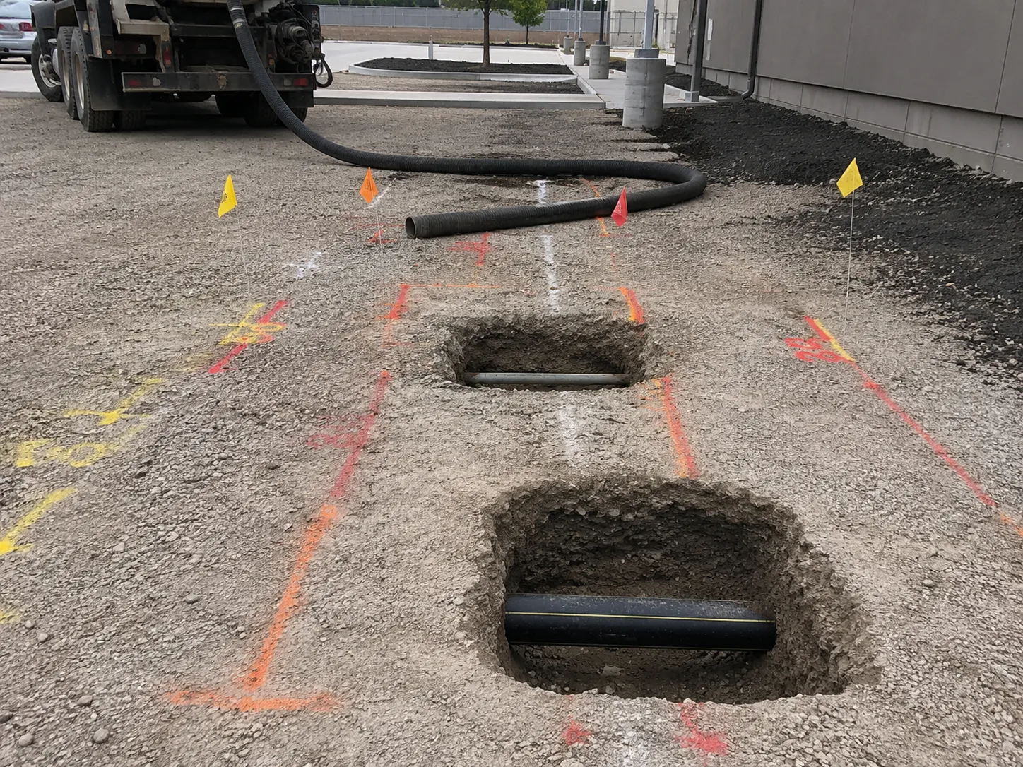 Where utility locating and daylighting is needed in Pickering for Utility Locating and Daylighting in Pickering