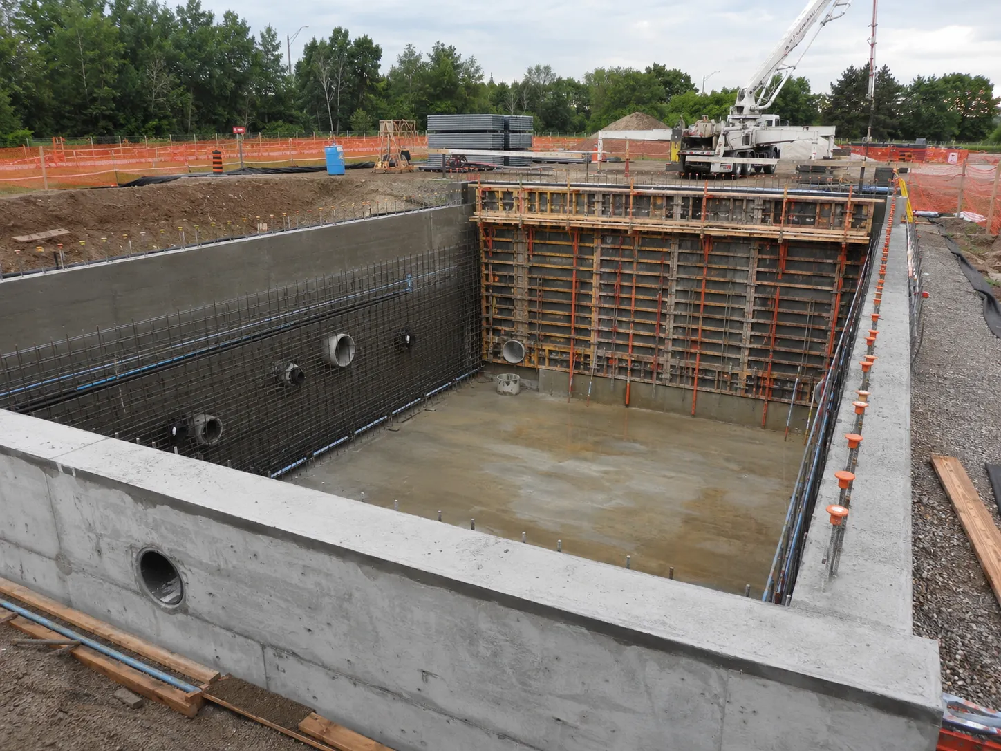 The Markham market for water and wastewater concrete structures for Water and Wastewater Concrete Structures in Markham