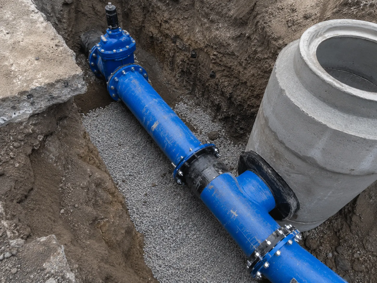 Watermain Replacement in Toronto being built and completed on site by Harrowgate Group