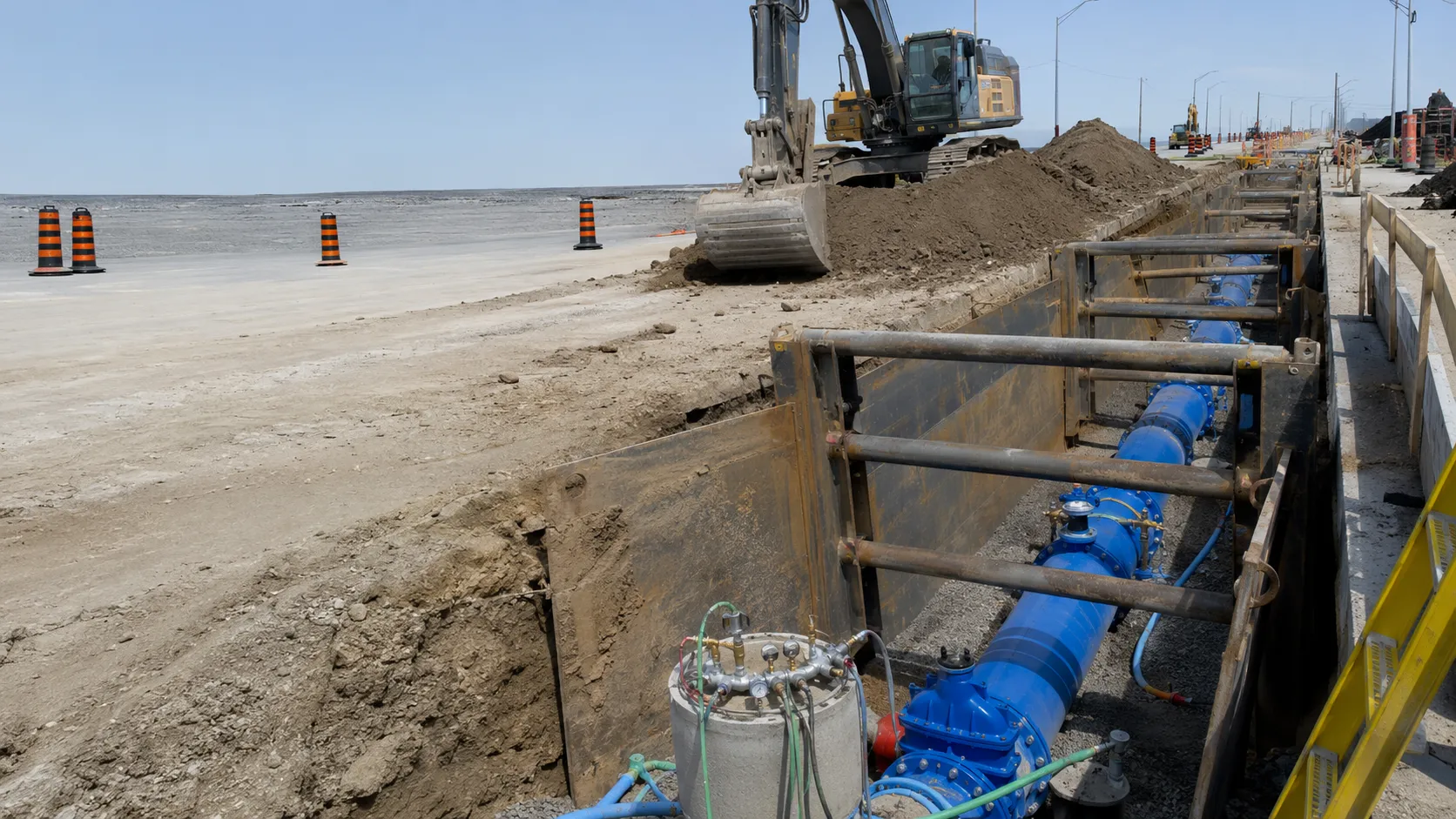 Watermain Replacement in Toronto, Ontario, self-performed and completed by Harrowgate Group