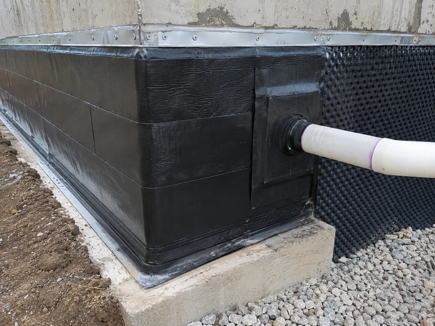 Waterproofing Contractor in Hamilton being built and completed on site by Harrowgate Group
