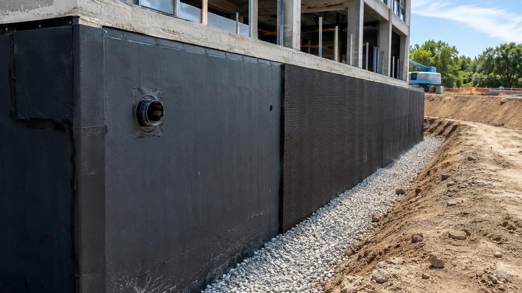 Waterproofing Contractor in Hamilton, Ontario, self-performed and completed by Harrowgate Group
